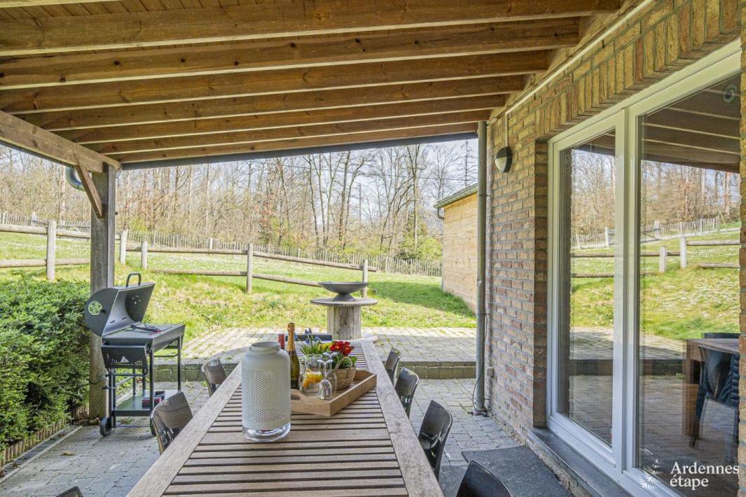 Villa Du Bonheur Met Sauna En Jacuzzi Somme-Leuze Exteriér fotografie